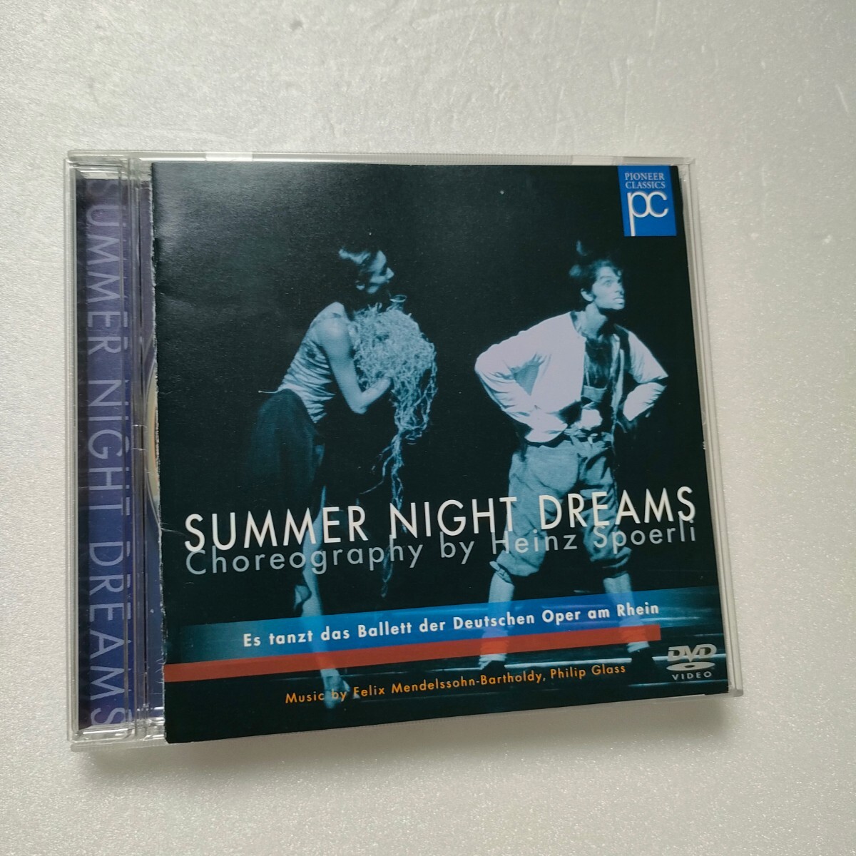 即決　送料込み　DVD メンデルスゾーン「真夏の夜の夢」セルゲイ・ヴァナエフ　ラインドイツ歌劇場バレエ 1994　pibc1056