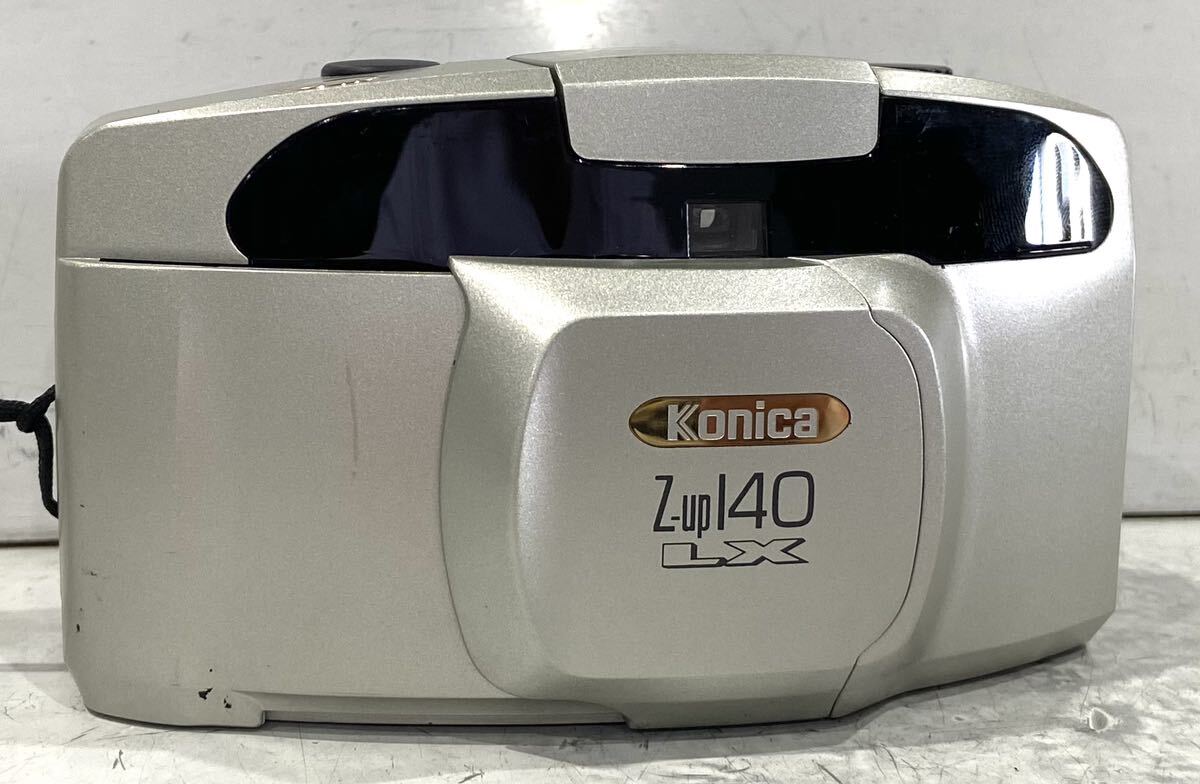 240531B☆ Konica Z-up 140 LX リモコン 三脚 元箱 取説付 コンパクトフィルムカメラ ♪配送方法＝おてがる配送宅急便(EAZY)♪