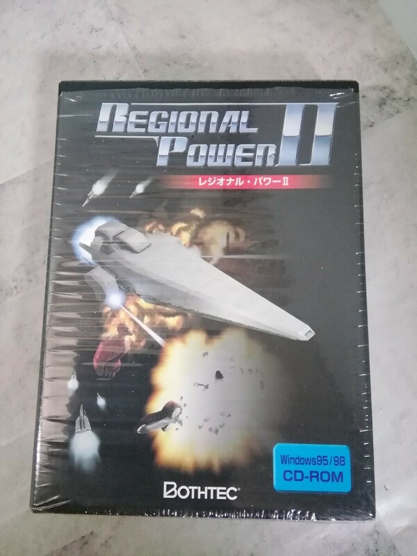 中古品　REGIONAL　Power　Ⅱ　レジオナル・パワーⅡ　Windows95/98　CD-ROM　マニュアル有り　説明書ナシ　コレクション