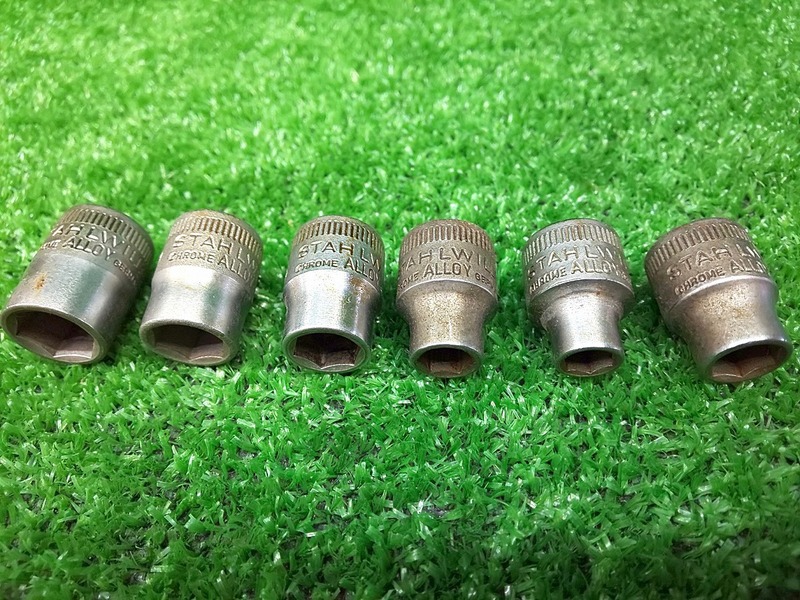 中古品 STAHLWILLE スタビレー 3/8 6P ソケット 6pcs 456-7～12