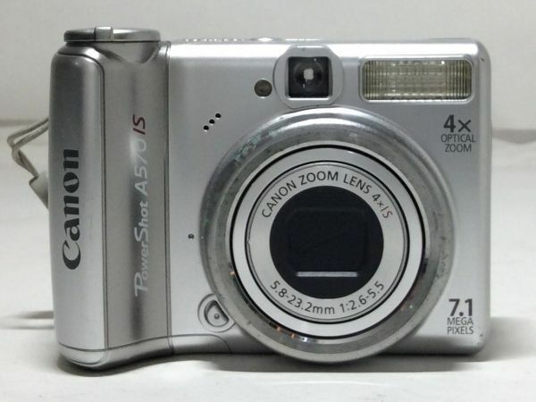 【未点検・未清掃】Canon Power Shot A570 IS キヤノン パワーショット デジタルカメラ デジカメ