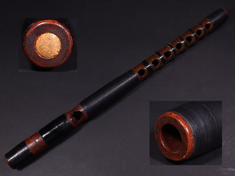龍笛 木製 和楽器 竹管 雅楽