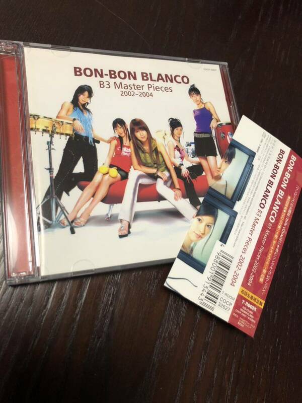 即決 B3 Master Pieces 2002-2004 ベスト 初回限定盤DVD付き BON-BON BLANCO ワンピース BON VOYAGE BEST シングルコレクション