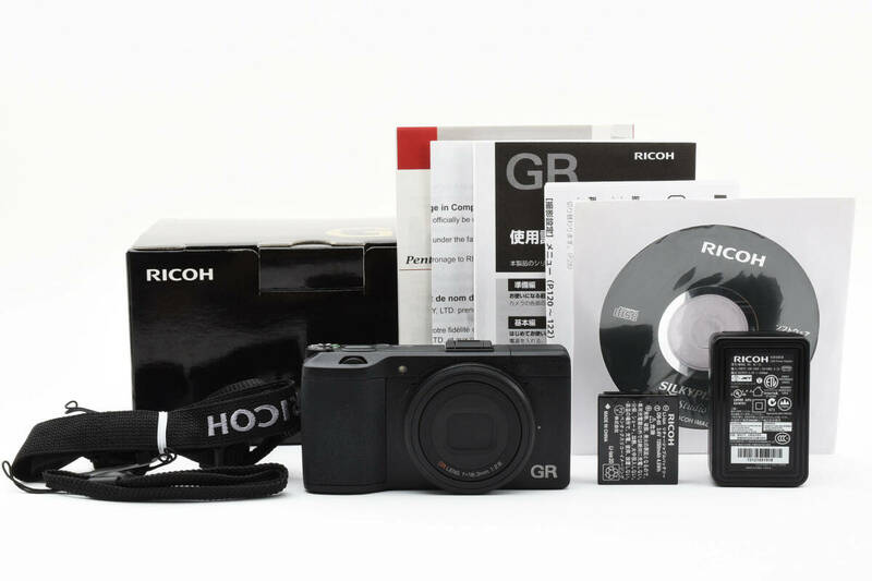 ショット数 761回 ★元箱付 ★ほぼ新品★ RICOH GR 初代 コンパクトデジタルカメラ (3982)