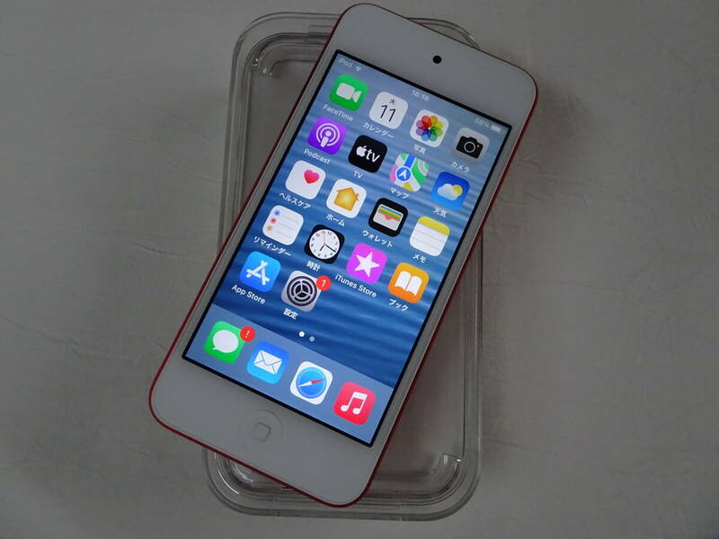 Apple iPod touch 第7世代 128GB PRODUCT RED レッド MVJ72J/A A2178 美品 箱・付属品付 即決