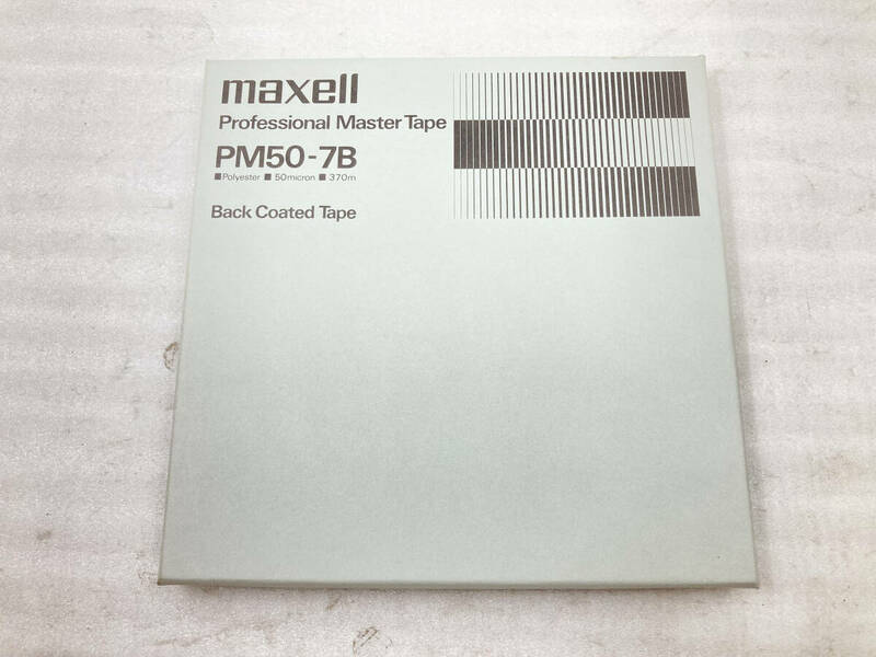 ●maxell オープンリールテープ PM50-7B　未使用品