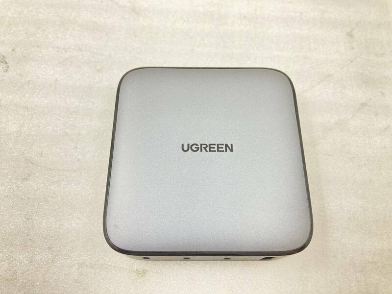 ●UGREEN Nexode 充電器 100W CD328　メガネケーブル付き　中古動作品