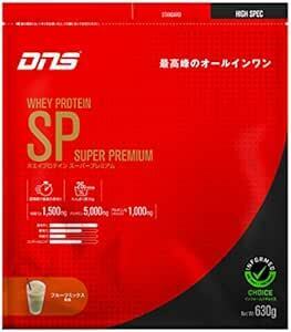 DNS プロテイン ホエイプロテイン SP (スーパープレミアム) フルーツミックス風味 630g HMB グルタミン アルギニン