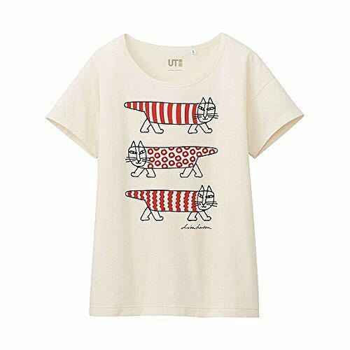 【新品・未使用品・タグ付き】ユニクロ UNIQLO リサラーソン ut コラボ Tシャツ マイキー オフホワイト サイズM