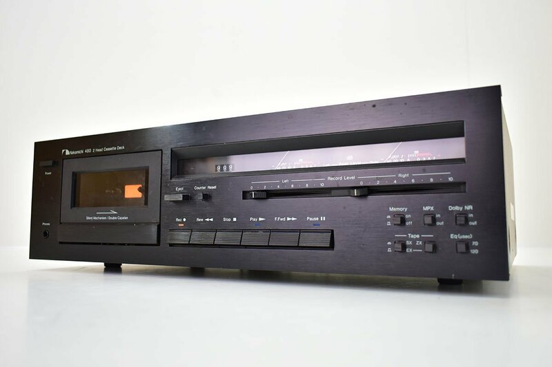 Nakamichi 480 カセットデッキ[ナカミチ][CASSETTE DECK]9M