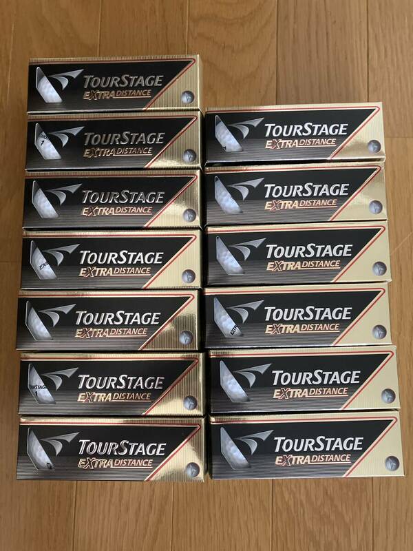 ★新品【TOURS STAGE】ツアーステージEXTRA DISTANCEゴルフボール39個★