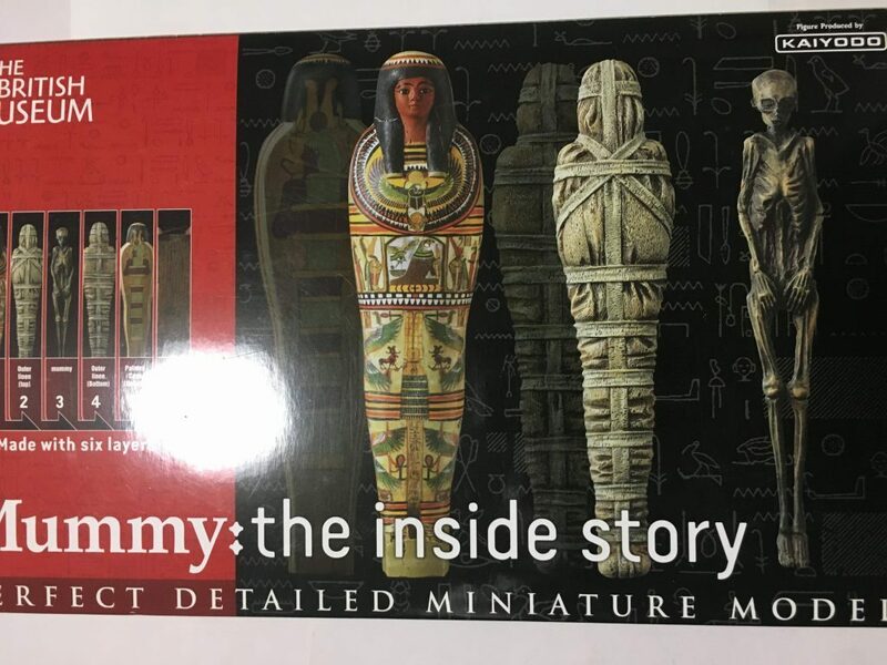 海洋堂　Mummy：the in side story バーチャルマミー大英博物館 ミイラと古代エジプト展 会場限定 フィギュア