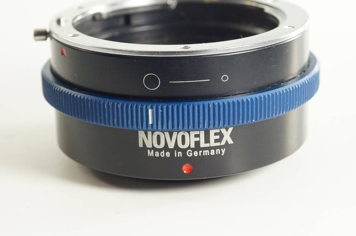 home-ph002『キレイ』NOVOFLEX(ドイツ製) ニコンFマウントをマイクロフォーサーズマウントに変換