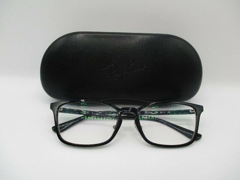 【訳アリ】レイバン　RayBan　眼鏡・メガネ　RB7149D　2000　55□17-145　度入り