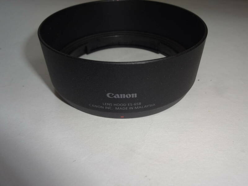 【美品】キヤノン Canon ES-65B [レンズフード]RF50mm F1.8 STM用 純正フード【送料無料】