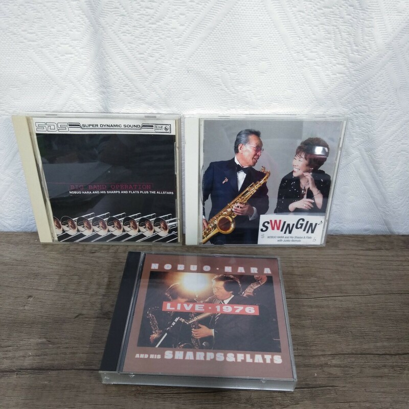 g_t Y506 原信夫とシャープス　＆　フラッツ　CD 3種　まとめ売り♪　