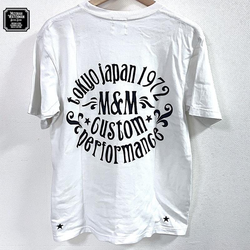 M&M CUSTOM PERFORMANCE Tシャツ ホワイト Mサイズ 