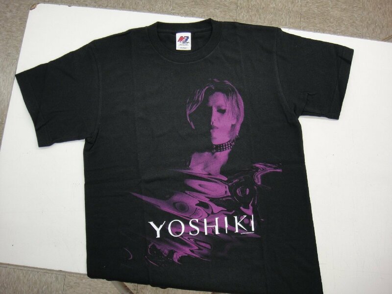 66210R YOSHIKI 無謀 NEW YEAR’S EVE COUNTDOWN FROM 2008 TO 2009 カウントダウンライブ Tシャツ Mサイズ X JAPAN 公式グッズ