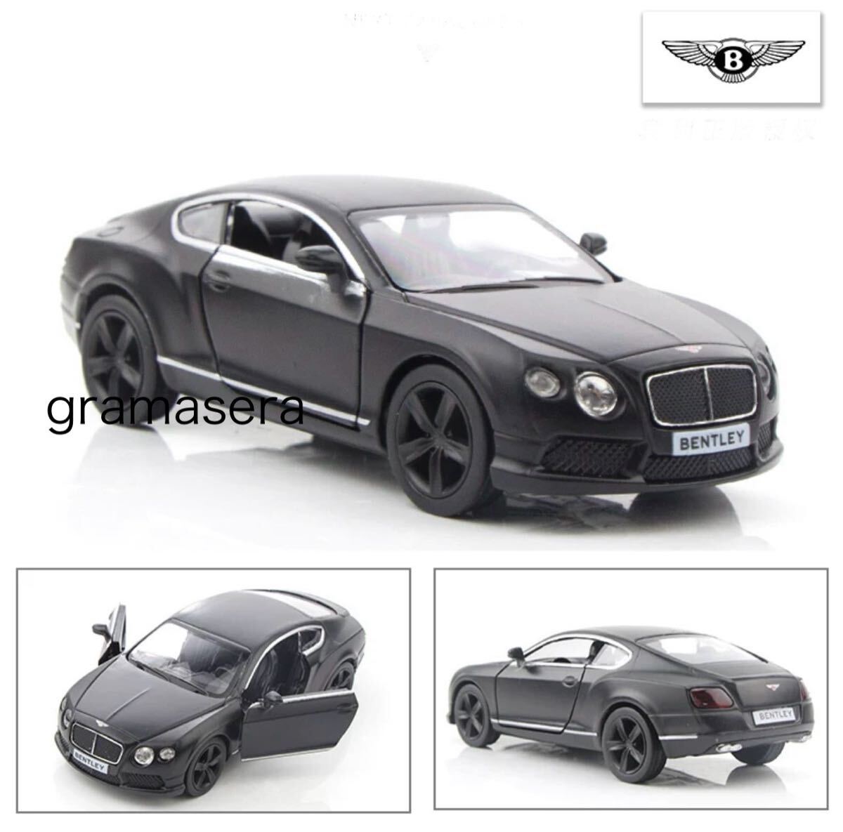 ベントレー　bentley コンチネンタルgt ミニカー リアル　模型