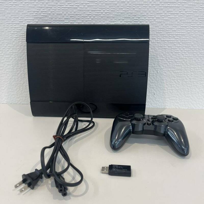 【動作品】SONY ソニー PlayStation プレイステーション プレステ PS3 本体 CECH-4000B 250GB チャコール・ブラック