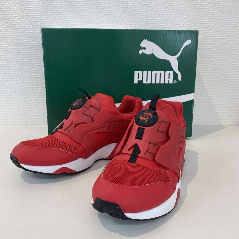 PUMA disc blaze ct 箱付き29cm RED プーマ ディスク ブレイズ レッド 赤 レア メンズスニーカー ファッション 靴