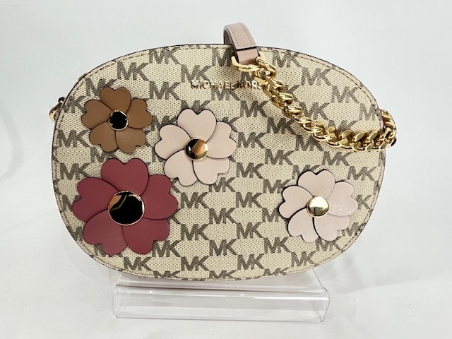 MICHAELKORS マイケルコース フラワーモチーフショルダーバッグ 花柄 レディース