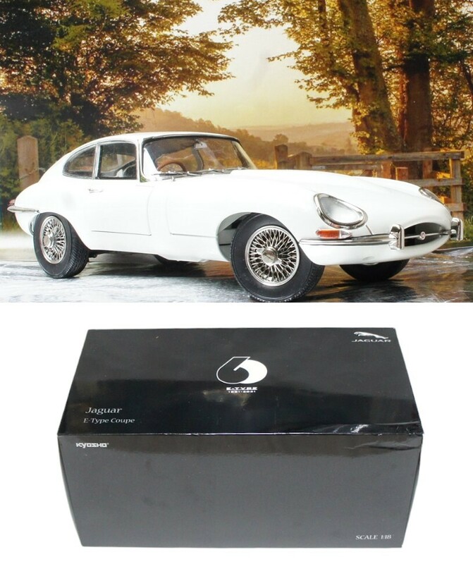 京商 1/18 1961 ジャガー Eタイプ クーペ シリーズ1 前期型 白 ホワイト Jaguar Coupe 08954 送料無料