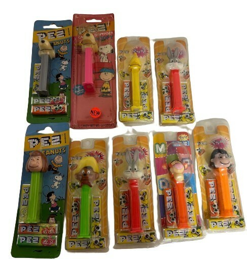 24H06-151N：PEZ ペッツ スヌーピー ティガー など 9本セット