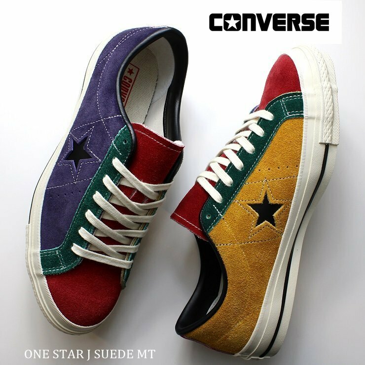 コンバース スター&バース ワンスター J スエード MT マルチ CONVERSE STAR&BARS ONE STAR J SUEDE MT 国産 スニーカー 27.5cm ハイカット