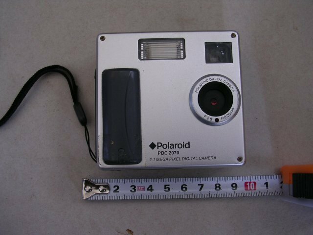 【処分】 ■PDC2070 Polaroid ポラロイド 2.1MP デジタルカメラ 起動しない完全JUNK