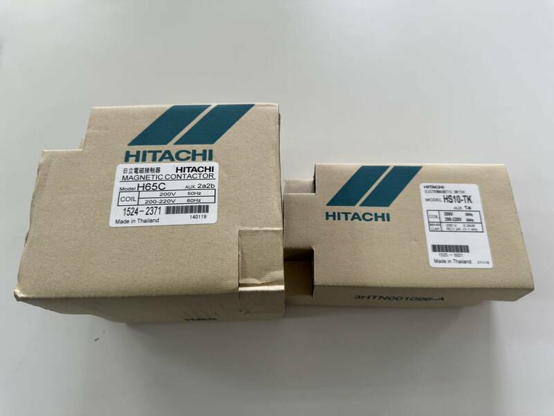 日立HITACHI・電磁接触器・H65C・HS10-TK・新品未使用・制御盤