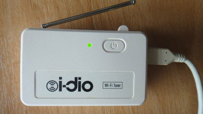 【中古 良品】 新放送サービス i-dio対応 Wi-Fiチューナー i-dio Wi-Fi Tuner TUVL01