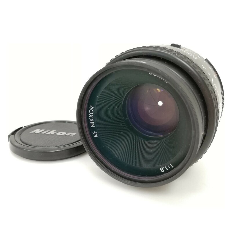 113 Nikon ニコン カメラレンズ AF NIKKOR 50mm 1:1.8 カメラ レンズ カメラアクセサリー 動作未確認 ジャンク