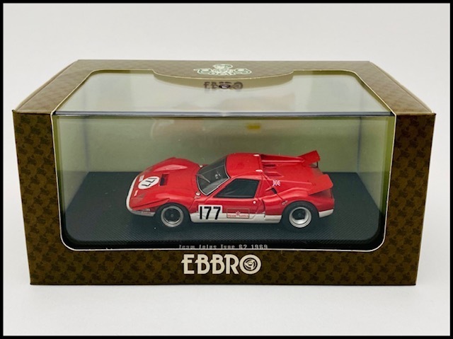 未使用 【絶版】 EBBRO　エブロ　1/43　Team Lotus Type 62 1969　チーム　ロータス　タイプ62　【44569】