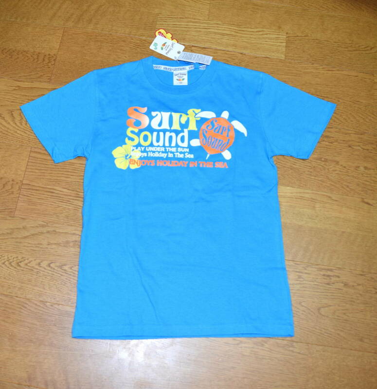 ★新品★Surf Sound【半袖Tシャツ】(150)サーフサウンド♪水色系