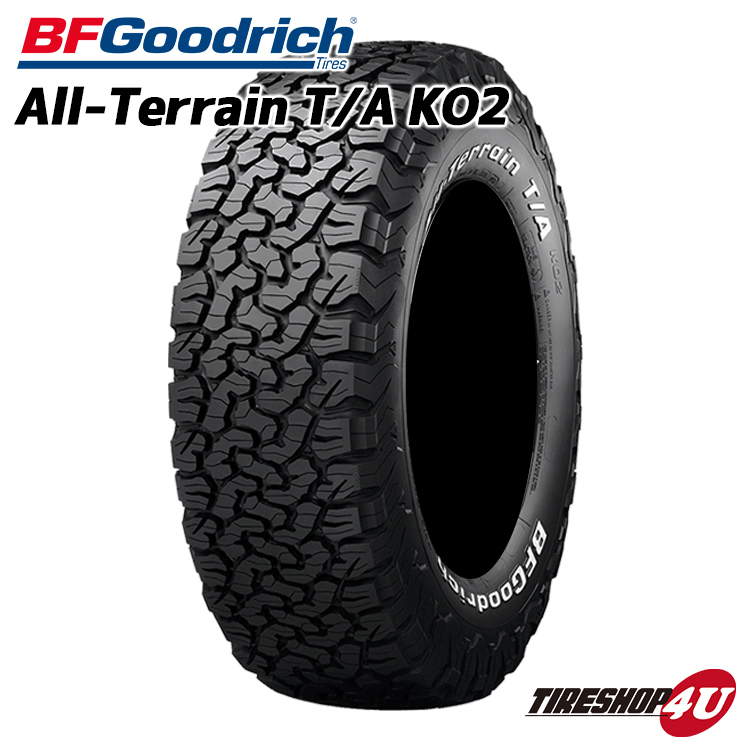 2024年製 BFGoodrich BFグッドリッチ オールテレーン T/A KO2 235/70R16 235/70-16 104/101S RWL 4本セット ホワイトレター 4本SET