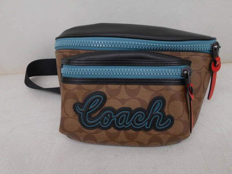 ★COACH コーチ F72931 ウエストバッグ ベルトバッグ ボディバッグ 状態良好★