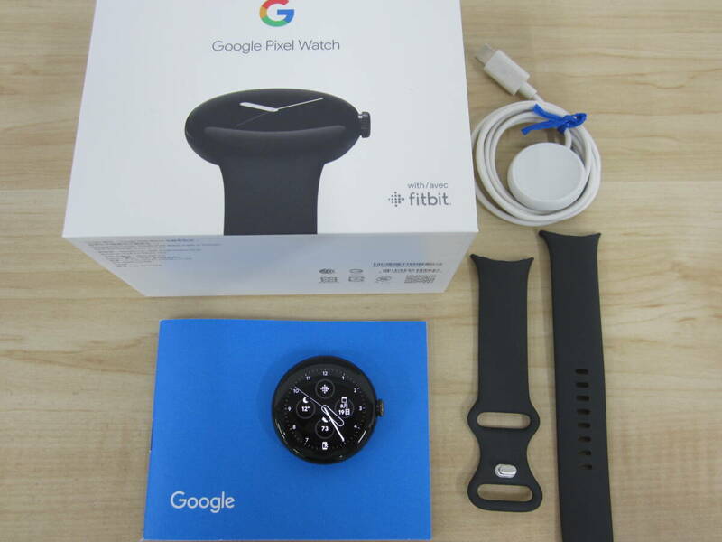 Google Pixel Watch fitbit スマートウォッチ GQF4C G943M/G77PA GA03119TW 動作品 初期化済み 激安1円スタート