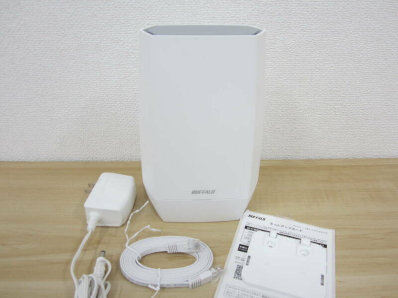 ① Buffalo WNR-5400XE6 Wi-Fi 6E WiFiルーター AirStation 通電確認のみ 激安1円スタート