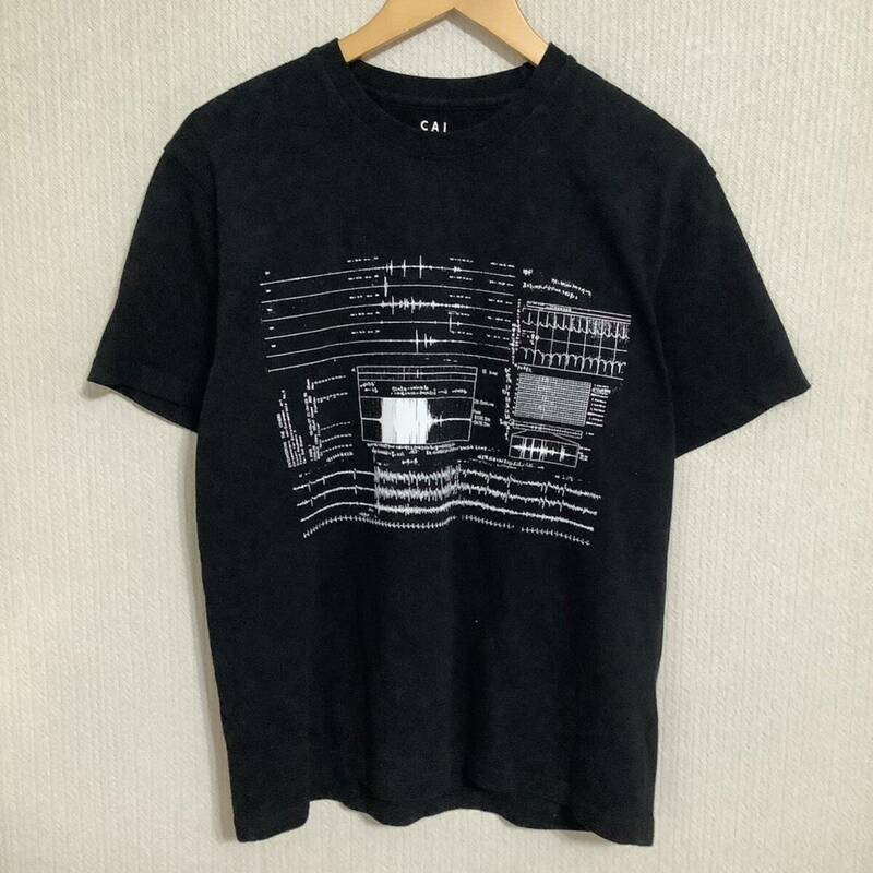 当時もの 00s 現代アーティスト 蔡国強 イヴ・サンローラン 美術館 ヴィンテージ Tシャツ アート 80s 90s 