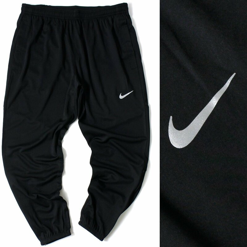 新品 春夏 ナイキ ランニング パンツ メンズ XL 黒 NIKE スポーツ トレーニングウェア 速乾 ストレッチ Dri-FIT ◆CS2114B