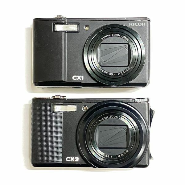 CFM136K ジャンク RICOH リコー コンパクトデジタルカメラ CX1/CX3 2点 まとめ