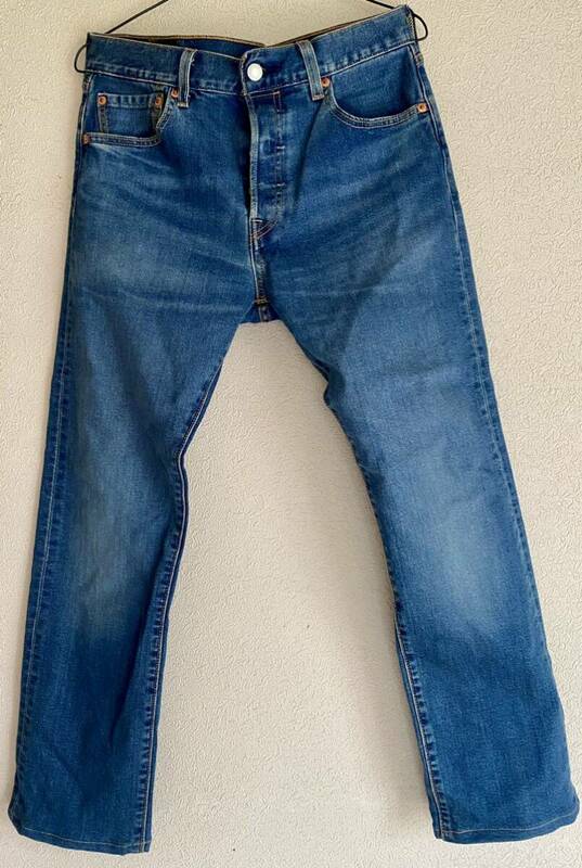 Levi'sリーバイス 501 USED加工 ストレッチ デニムパンツ デニムジーンズ ジーパン 