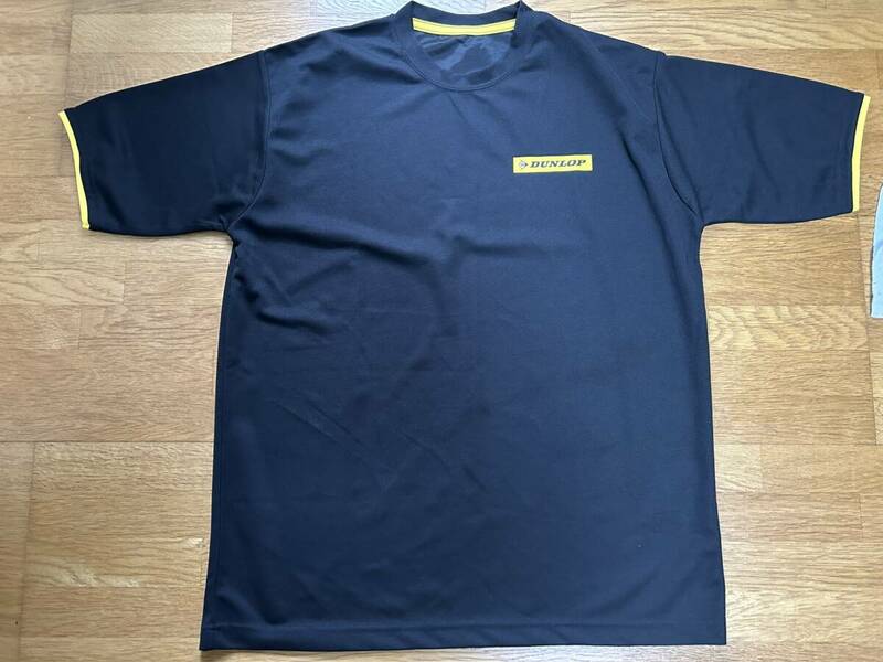 DUNLOP Ｔシャツ 黒/黄 フリーサイズ