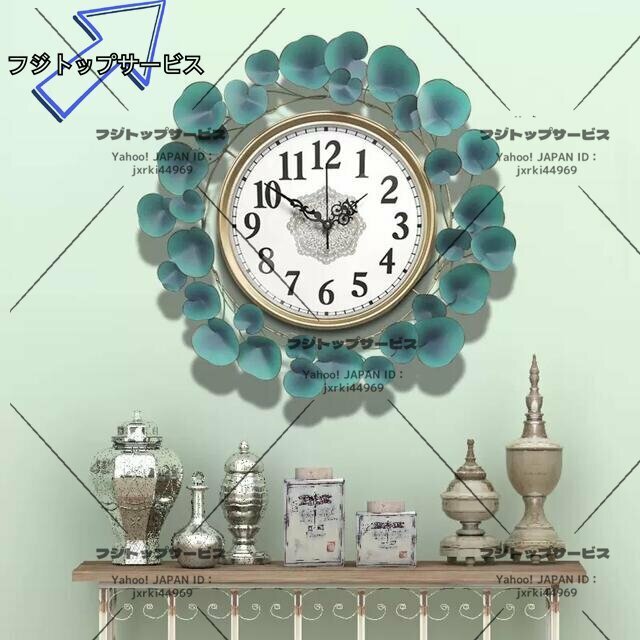 レトロな創意的なアメリカン式置き時計 高級感豪華時計 ．壁掛け時計．静音．壁掛け時計 鉄工芸品