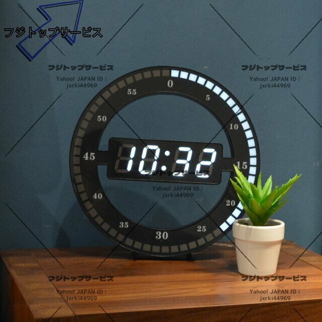 人気推薦 壁時計 創造的 デジタル 電子 シンプル 装飾 インテリア おしゃれ 壁掛け LED DIY 置き時計 輸入雑貨