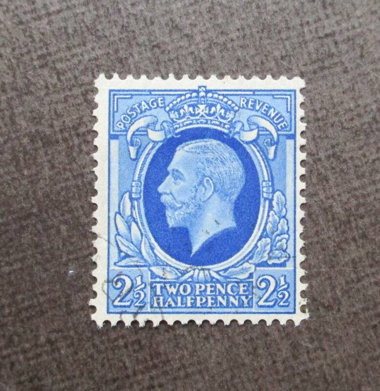 GREAT BRITAIN　　SCカタログ＃214　　2 1/2p　　使用済　　中古品