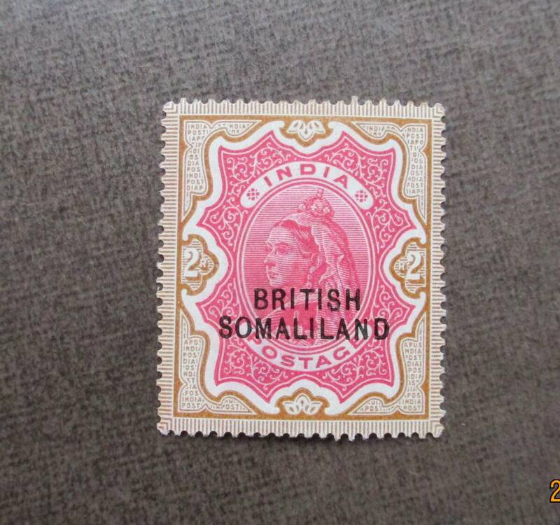 SOMALILAND PROTECTORARE　　SCカタログ＃17　　2r　　未使用　　中古品