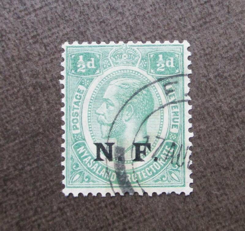 GERMAN EAST AFRICA　　SCカタログ＃N101　　1/2p　　使用済　　中古品