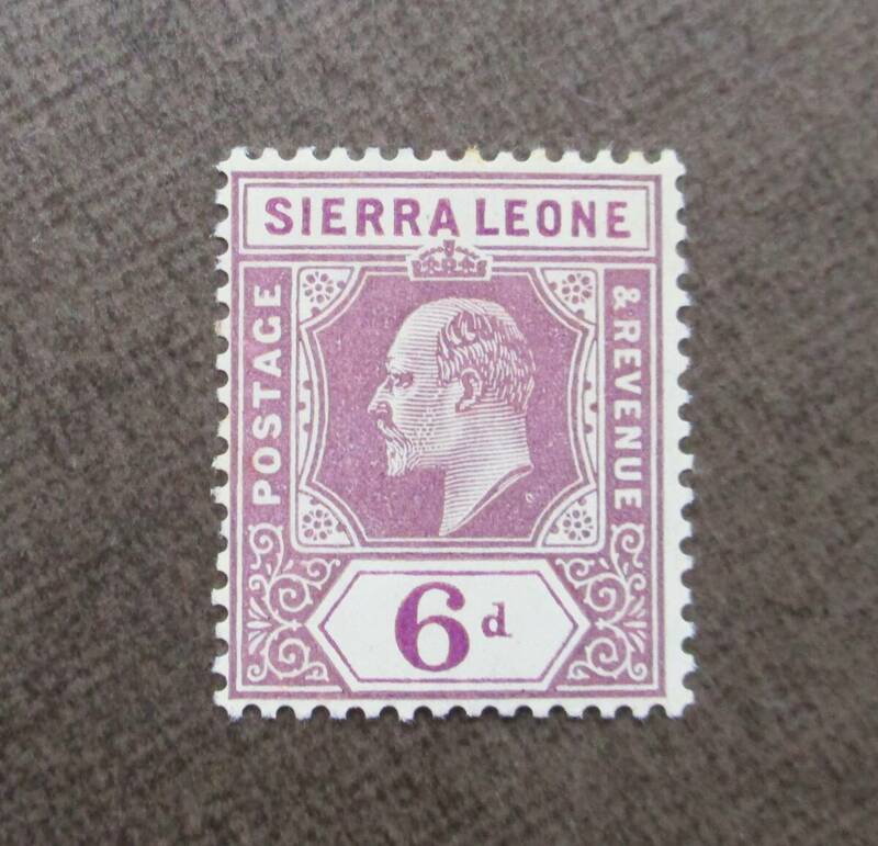 SIERRA LEONE　　SCカタログ＃85　　6p　　未使用　　中古品